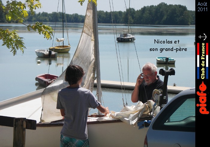 Avec son grand père